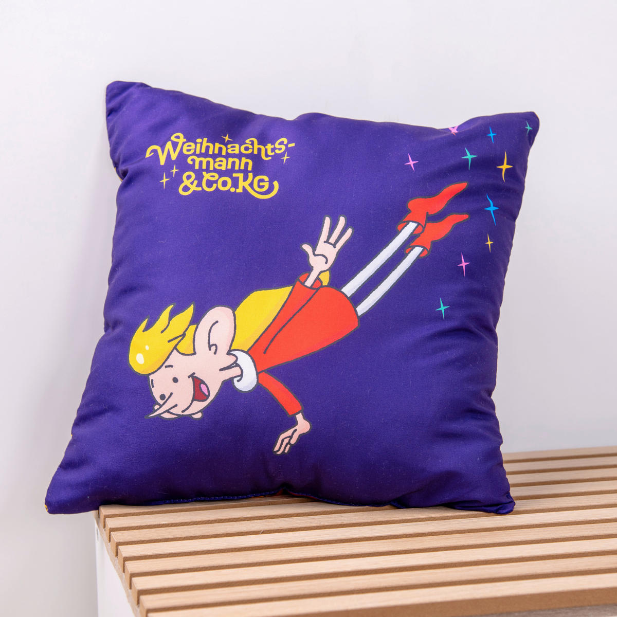 KISSENHÜLLE 40/40 cm  - Lila/Hellblau, Trend, Textil (40/40cm) - Herding