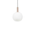 LED-HÄNGELEUCHTE 43/150 cm  - Weiß, Design, Glas/Metall (43/150cm) - Novel