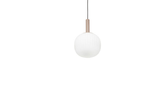 LED-HÄNGELEUCHTE 43/150 cm  - Weiß, Design, Glas/Metall (43/150cm) - Novel