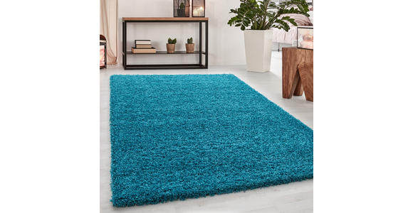 HOCHFLORTEPPICH 200/290 cm Dream 4000 Türkis - Türkis, KONVENTIONELL, Textil (200/290cm) - Novel