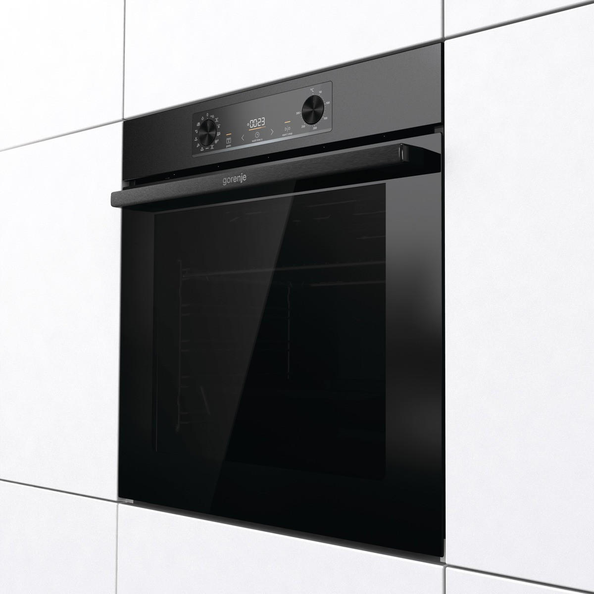 EINBAUBACKOFEN BOS6737E02B  - Schwarz, Trend (59,5/59,5/56,4cm) - Gorenje