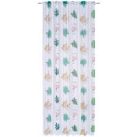 OTROŠKA ZAVESA  prosojno  140/245 cm   - bela/večbarvno, Konvencionalno, tekstil (140/245cm) - Ben'n'jen