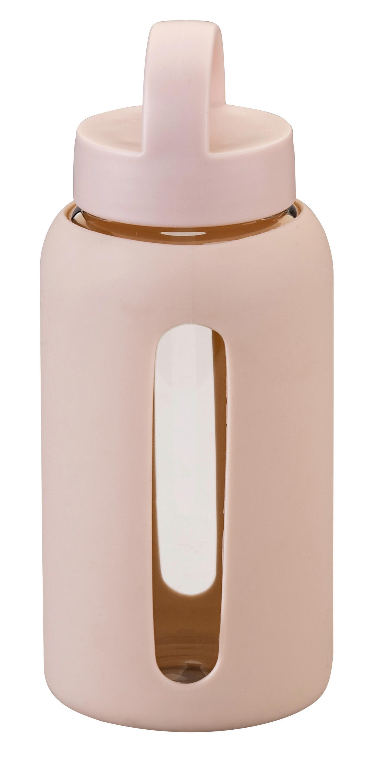 TRINKFLASCHE 0,600 l Pamela Reif  - Beige, Trend, Glas/Kunststoff (600ml) - Fackelmann