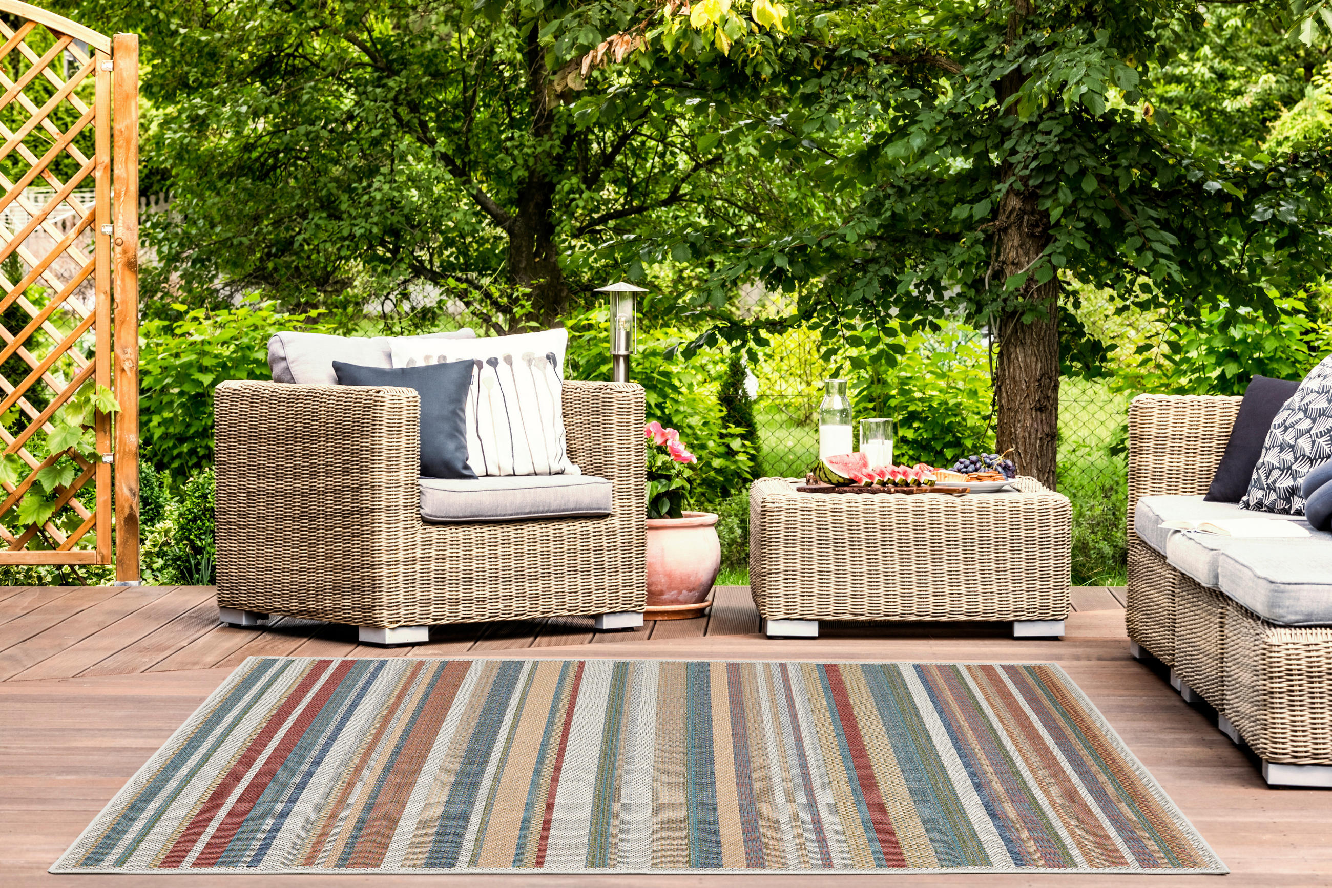 OUTDOORTEPPICH 200/290 cm Sedona Multicolor  - Multicolor, Design, Textil (200/290cm) - Novel