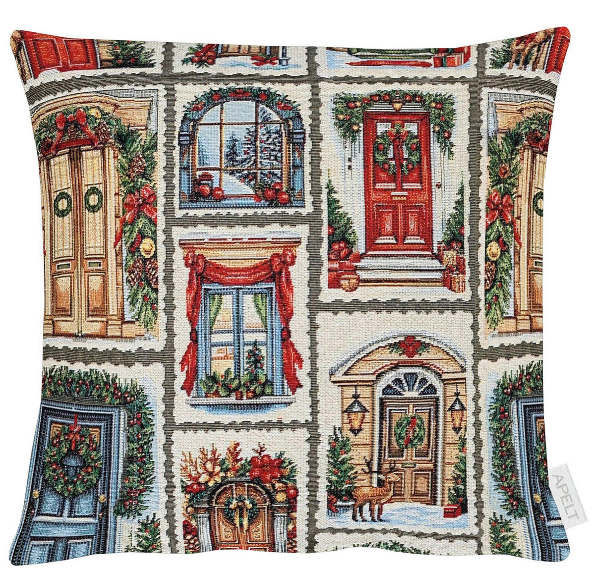 KISSENHÜLLE 40/40 cm  - Multicolor, Design, Textil (40/40cm) - Apelt