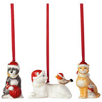 CHRISTBAUMANHÄNGER  - Multicolor, Basics, Keramik (4/7,5cm) - Villeroy & Boch