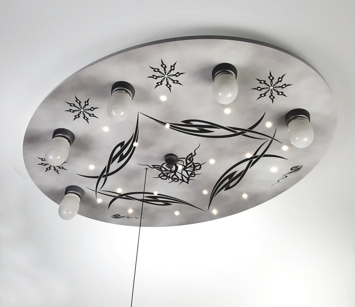 KINDERDECKENLEUCHTE 74/7/57 cm   - Design, Holz/Kunststoff (74/7/57cm) - Niermann