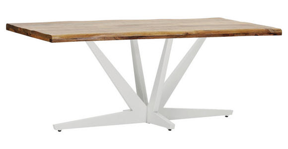 TISCHPLATTE      - Naturfarben, Design, Holz (200/100/5cm) - Landscape