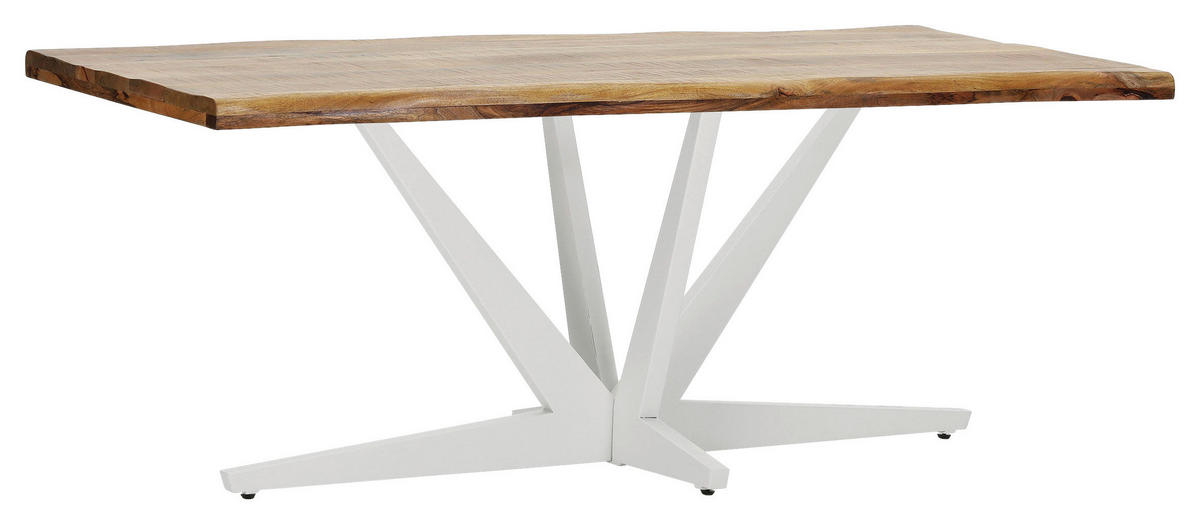 TISCHPLATTE Naturfarben   - Naturfarben, Design, Holz (200/100/5cm) - Landscape