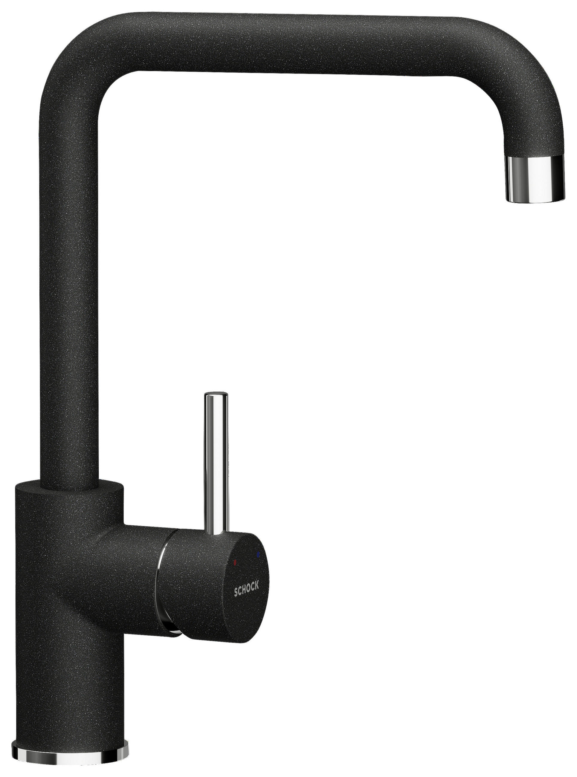 KÜCHENARMATUR 538000GON  - Graphitfarben, Basics, Stein/Metall (5/32/20,6cm) - Schock