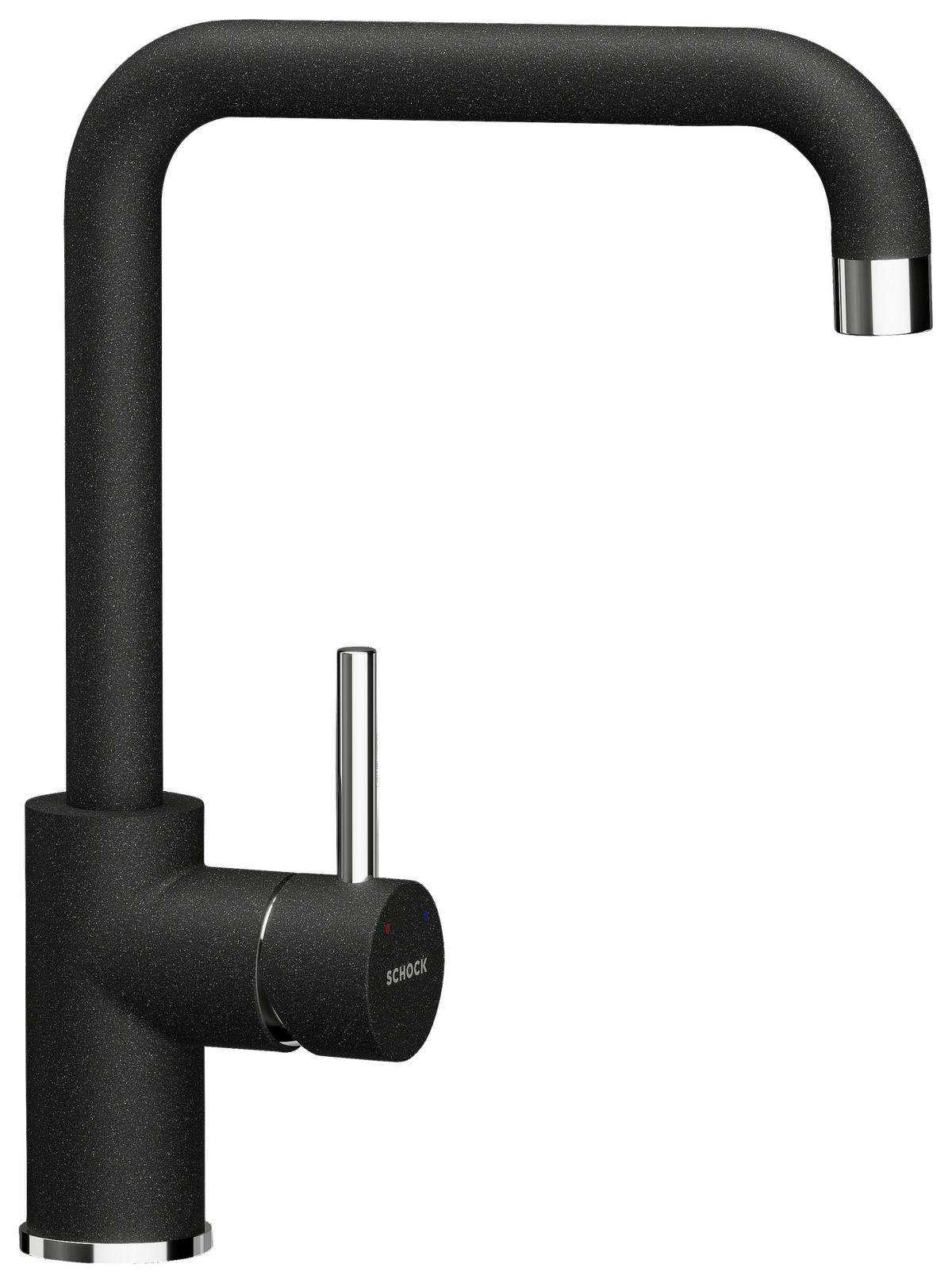 KÜCHENARMATUR 538000GON  - Graphitfarben, Basics, Stein/Metall (5/32/20,6cm) - Schock