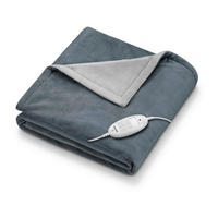 HEIZDECKE Cosy Dark Grey  - Grau, Basics (19/33,5/37,5cm) - Beurer