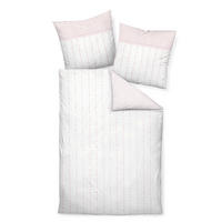 BETTWÄSCHE Flanell 155/220 cm  - Rosa, Design, Textil (155/220cm) - Janine