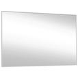 WANDSPIEGEL 120/77/3 cm - Silberfarben, Design, Glas/Holzwerkstoff (120/77/3cm) - Novel