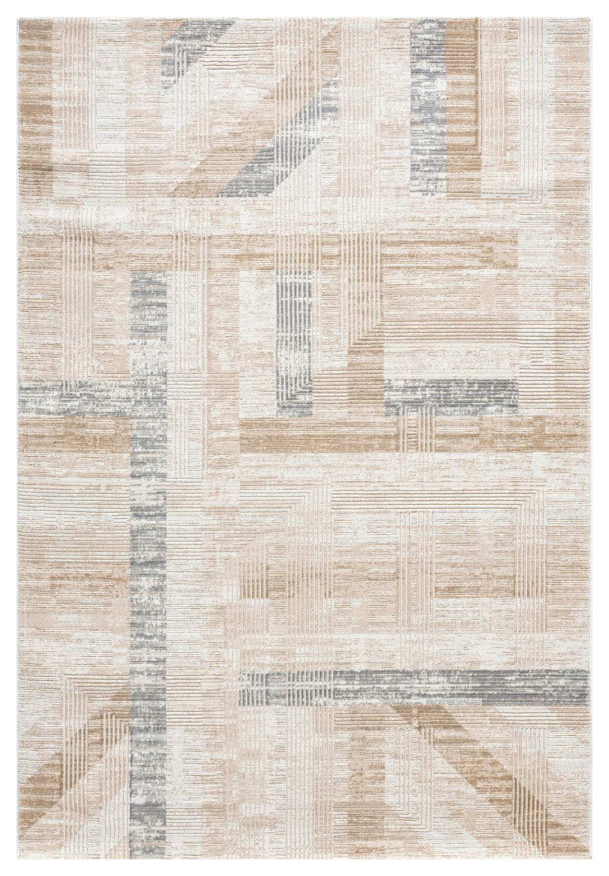TKANÝ KOBEREC, 160/230 cm krémová - krémová, Design, textil (160/230cm) - Dieter Knoll