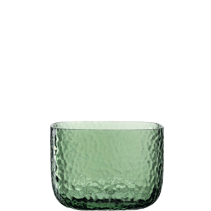 VÁZA 13 cm  - zöld, Lifestyle, Üveg (18/13/14,3cm) - Leonardo