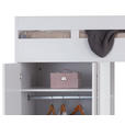 ETAGENBETT - Weiß, KONVENTIONELL, Holzwerkstoff (90/200cm) - Carryhome