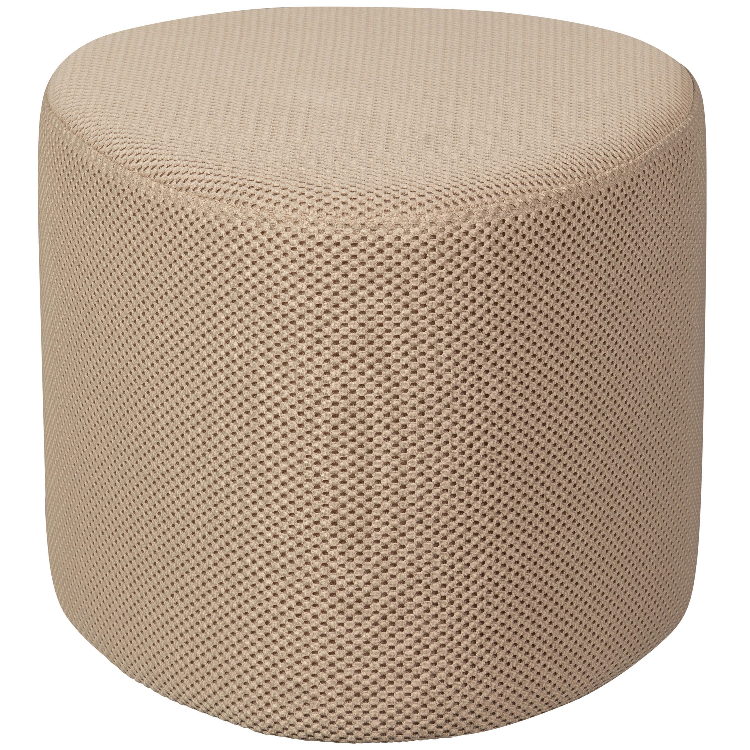 HOCKER in Textil Naturfarben  - Naturfarben, Design, Textil (60/38/47cm) - Livetastic