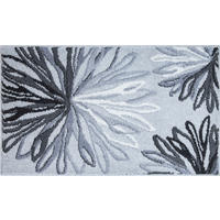 BADTEPPICH Art Anthrazit, Grau 60/100 cm  - Anthrazit/Grau, Basics, Kunststoff/Textil (60/100cm) - Grund