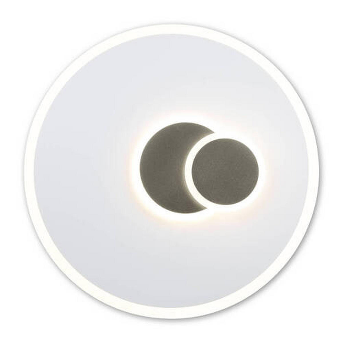 DECKENLEUCHTE  47/6 cm    - Weiß, Design, Metall (47/6cm) - Näve