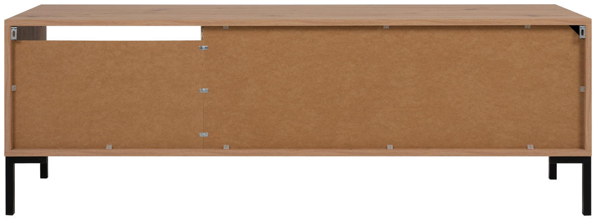 TV-ELEMENT - Anthrazit/Eiche Artisan, Design, Holzwerkstoff/Metall (150/49/40cm) - MID.YOU