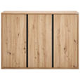 HÄNGESCHUHSCHRANK 134,9/96/33,8 cm  - Anthrazit/Eiche Artisan, KONVENTIONELL, Holzwerkstoff (134,9/96/33,8cm) - Xora