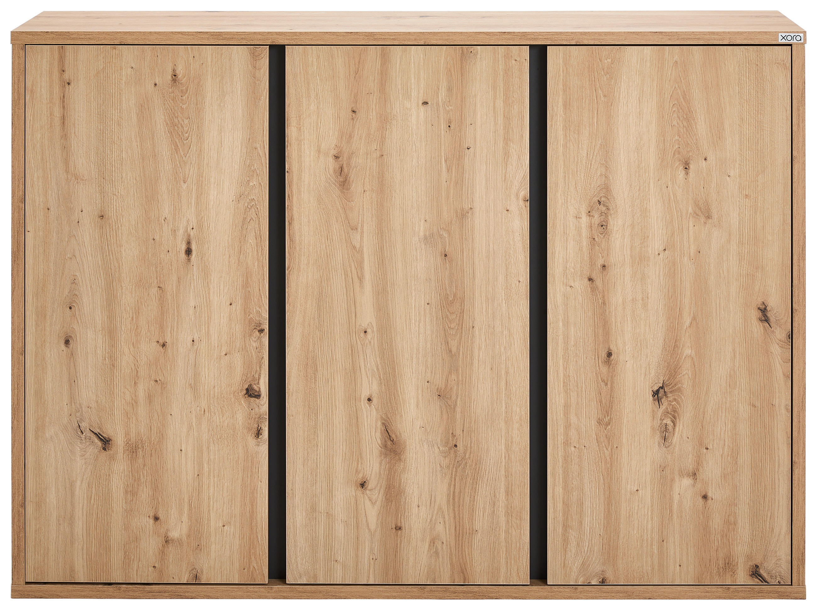 HÄNGESCHUHSCHRANK Anthrazit, Eiche Artisan  - Anthrazit/Eiche Artisan, KONVENTIONELL, Holzwerkstoff (134,9/96/33,8cm) - Xora