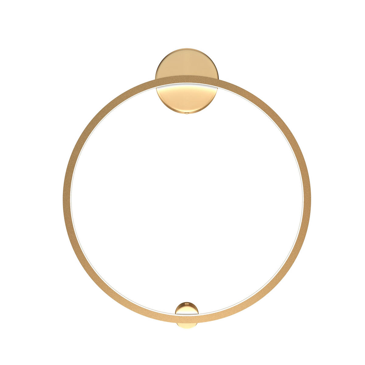 WANDLEUCHTE - Messingfarben, Trend, Metall (60/60/5cm) - MAYTONI