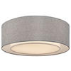 DECKENLEUCHTE 60 W     - Chromfarben/Grau, Basics, Textil/Metall (52/17,5/52cm) - MAYTONI