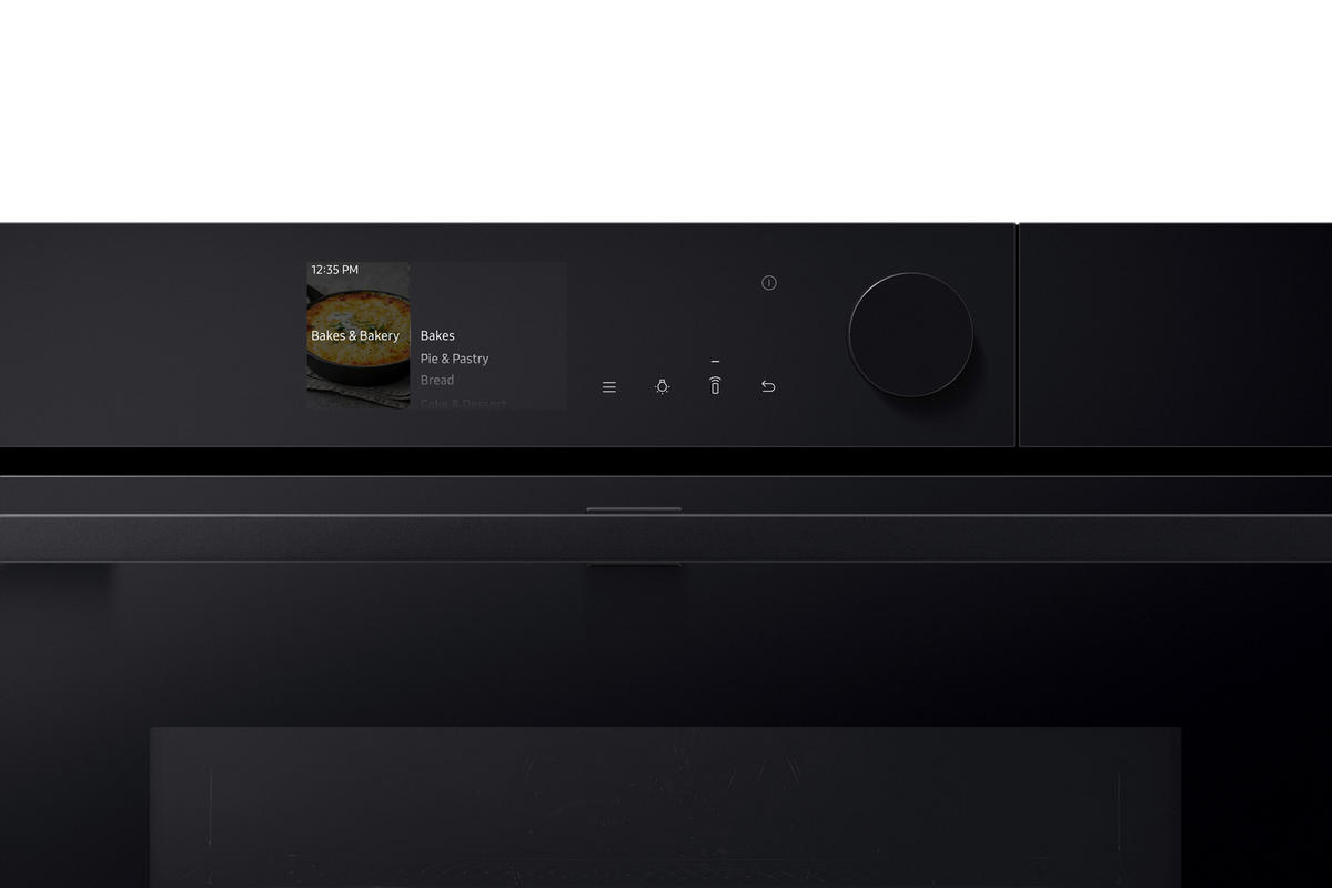 BACKOFEN NV7B6795JAK/U3  - Schwarz, Design, Glas/Metall (59,5/59,5/57,1cm) - Samsung