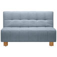 SCHLAFSOFA Juice in Hellblau  - Naturfarben/Hellblau, Design, Holz/Textil (145/92/102cm) - Novel