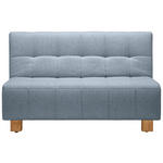 SCHLAFSOFA Juice in Hellblau  - Naturfarben/Hellblau, Design, Holz/Textil (145/92/102cm) - Novel
