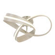 LED-DECKENLEUCHTE Orilo 52/22 cm  - Sandfarben, Design, Kunststoff/Metall (52/22cm) - Novel