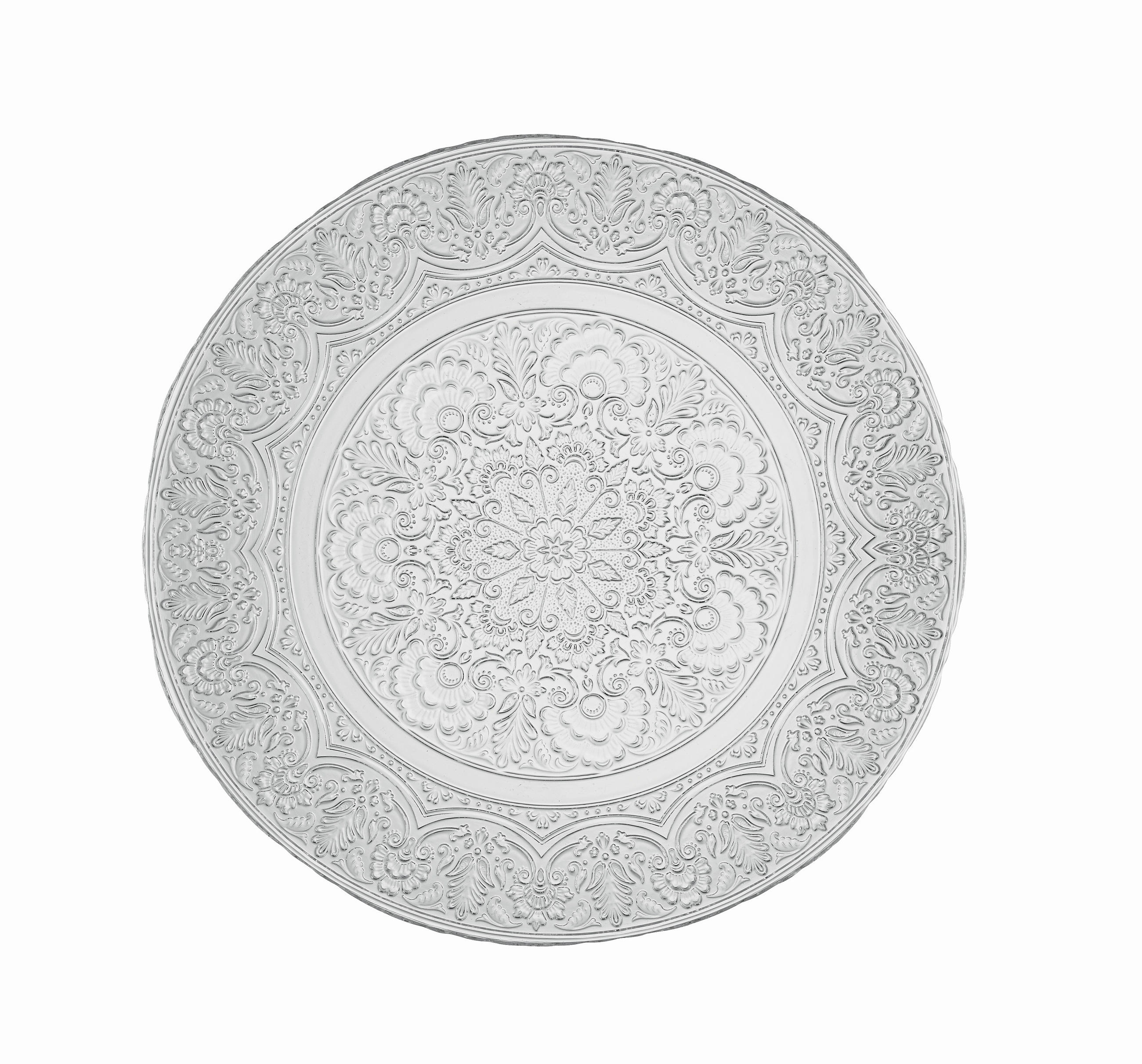 TANJUR DEKORATIVNI - prozirno, Basics, staklo (33/1,5cm) - Ambia Home