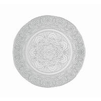 FARFURIE DECORATIVĂ - transparent, Basics, sticlă (33/1,5cm) - Ambia Home