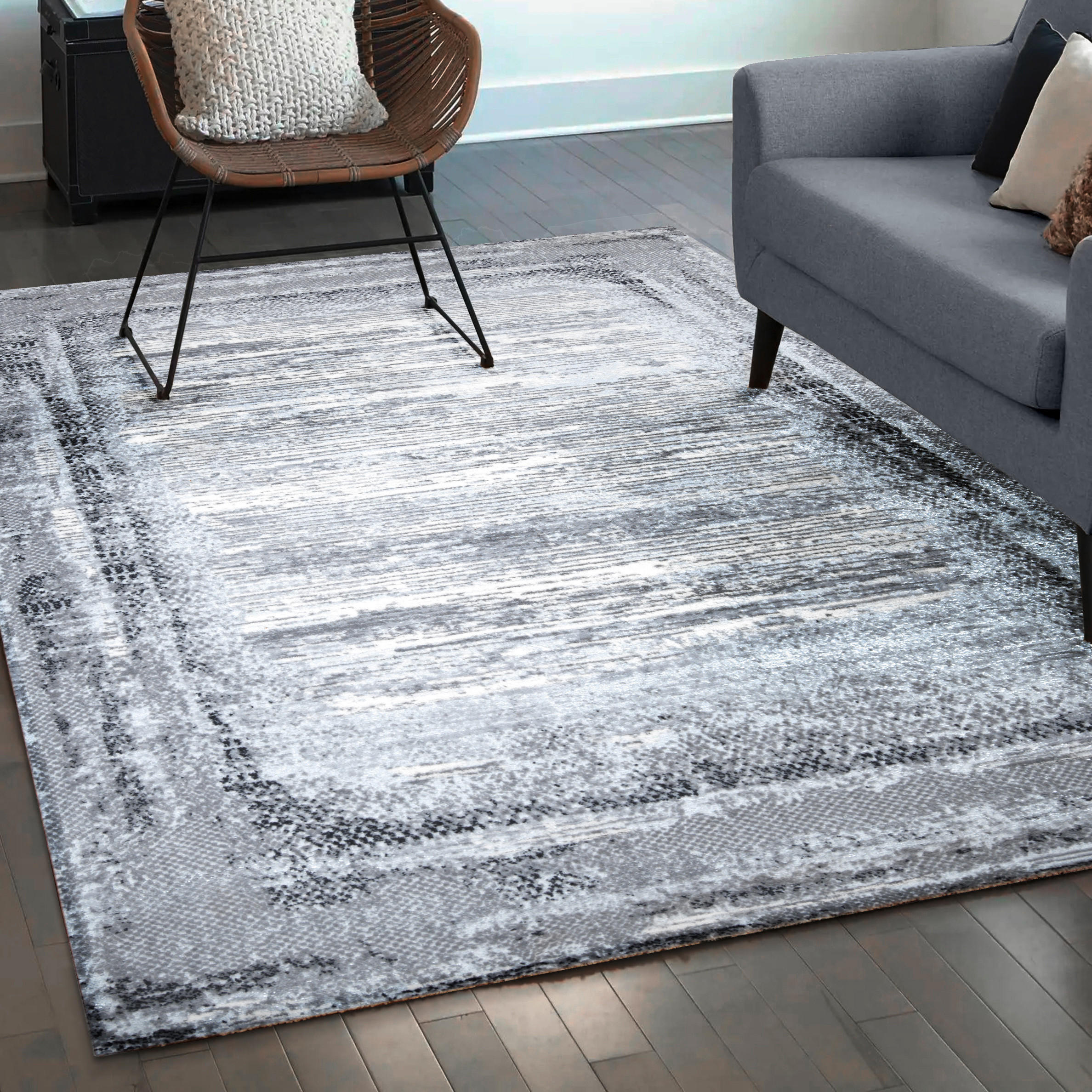 LÄUFER 80/300 cm Harmony  - Hellgrau, LIFESTYLE, Textil (80/300cm) - Novel