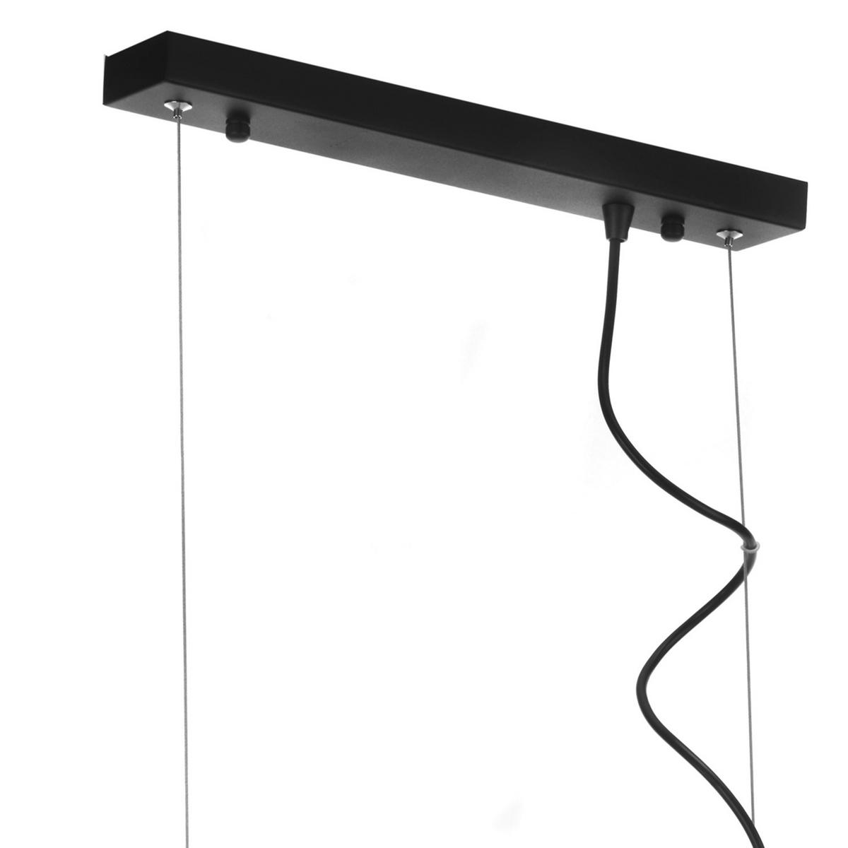 HÄNGELEUCHTE 85/22/110 cm  - Schwarz/Kupferfarben, Design, Metall (85/22/110cm)