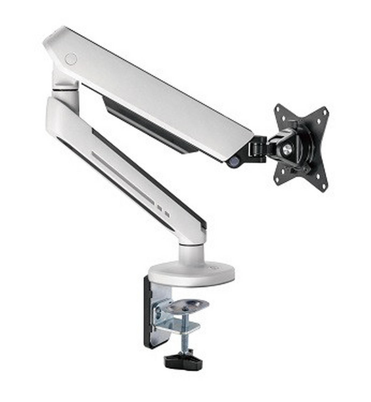 MONITOR-HALTERUNG Metall, Kunststoff Weiß  - Weiß, Design, Kunststoff/Metall (11,7/62,2/57,5cm) - Boxxx