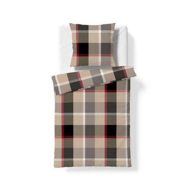 BETTWÄSCHE Flanell 135/200 cm  - Beige, Design, Textil (135/200cm) - Fleuresse