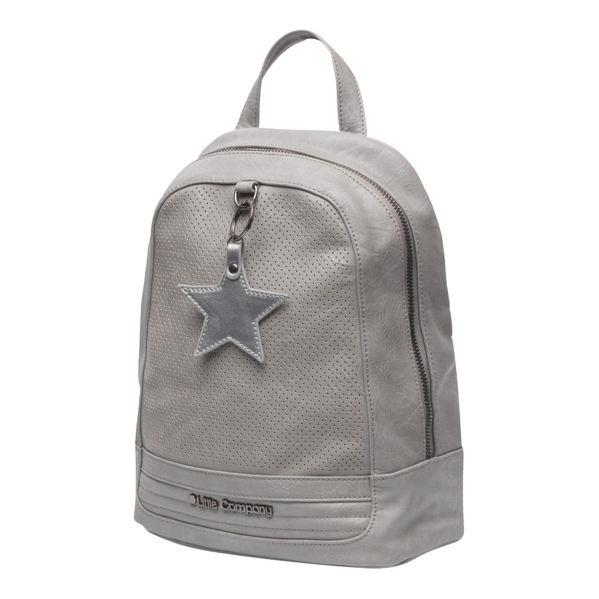KINDERRUCKSACK - Grau, Basics, Kunststoff (27/14/31cm) - Bebe Jou