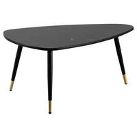 COUCHTISCH in Holzwerkstoff 90/60/41 cm  - Goldfarben/Schwarz, Design, Holzwerkstoff/Metall (90/60/41cm) - MID.YOU