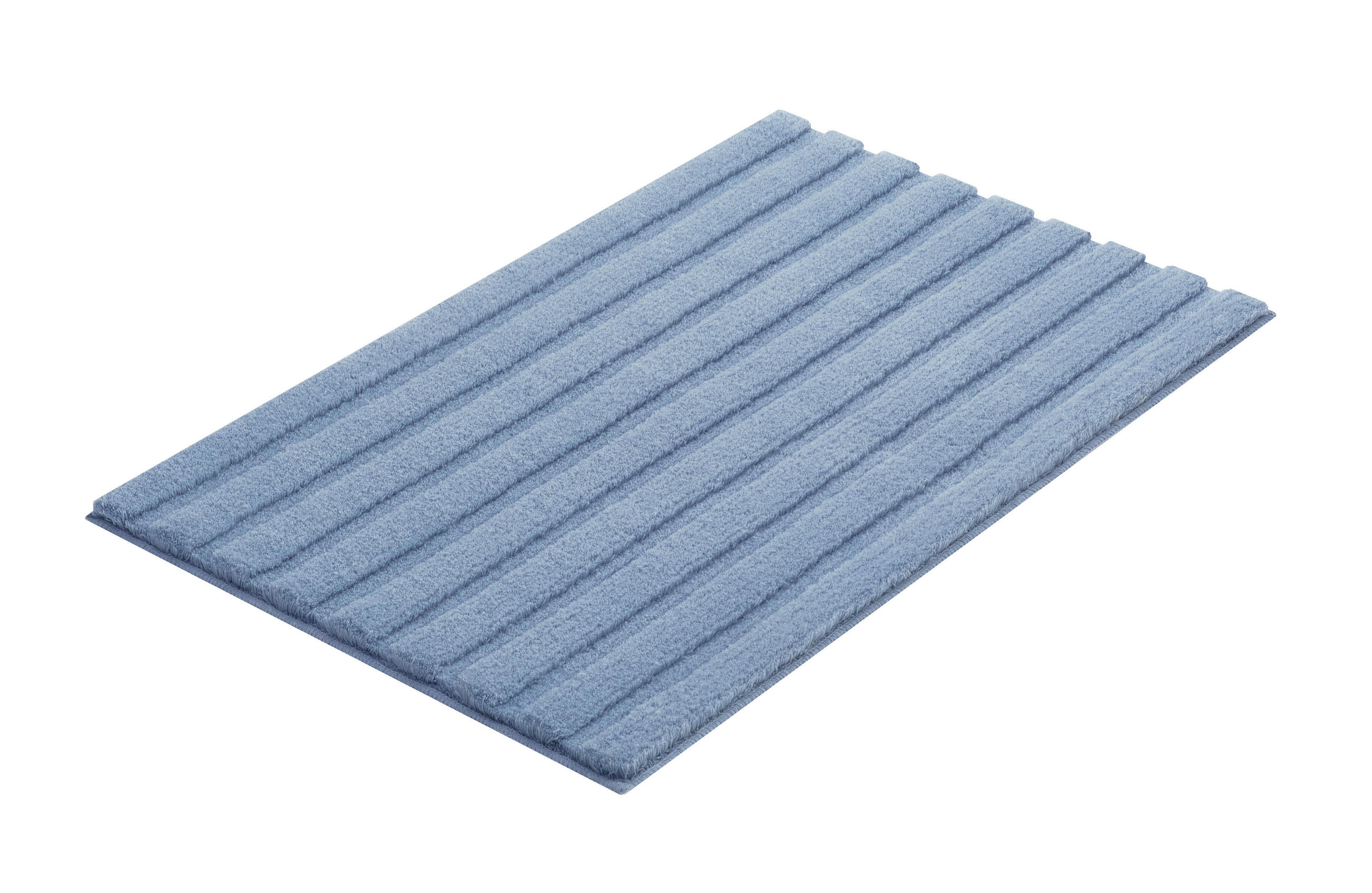 FÜRDŐSZOBASZŐNYEG  60/100 cm  kék   - kék, Basics, műanyag/textil (60/100cm) - Kleine Wolke