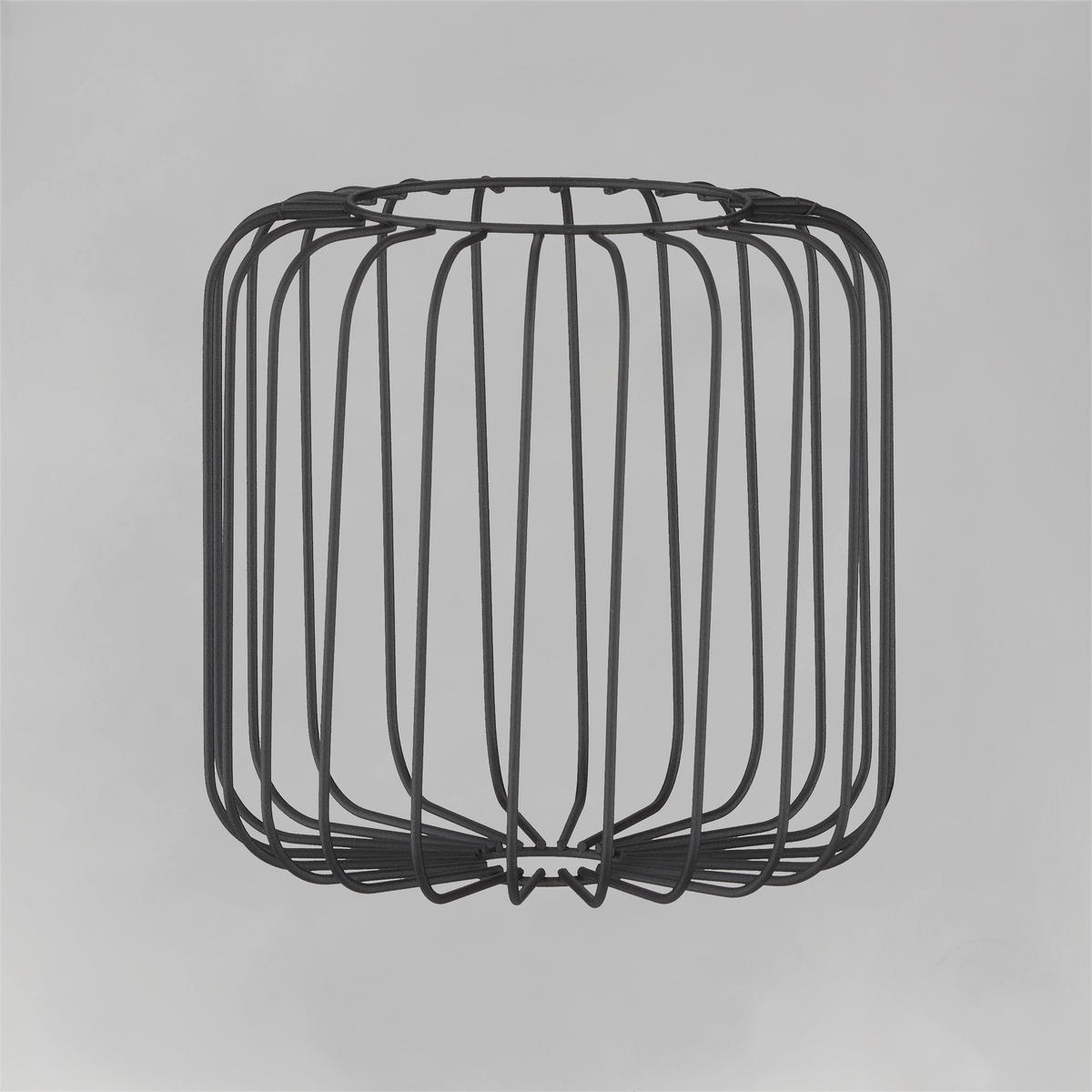 LAMPSKÄRM 13/13 cm   - svart, Basics, metall (13/13cm) - Fischer & Honsel