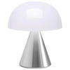 AKKU-TISCHLEUCHTE 9.2/11/9.2 cm   - Alufarben, Design, Kunststoff/Metall (9.2/11/9.2cm)