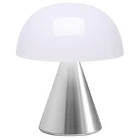AKKU-TISCHLEUCHTE 9.2/11/9.2 cm   - Alufarben, Design, Kunststoff/Metall (9.2/11/9.2cm)