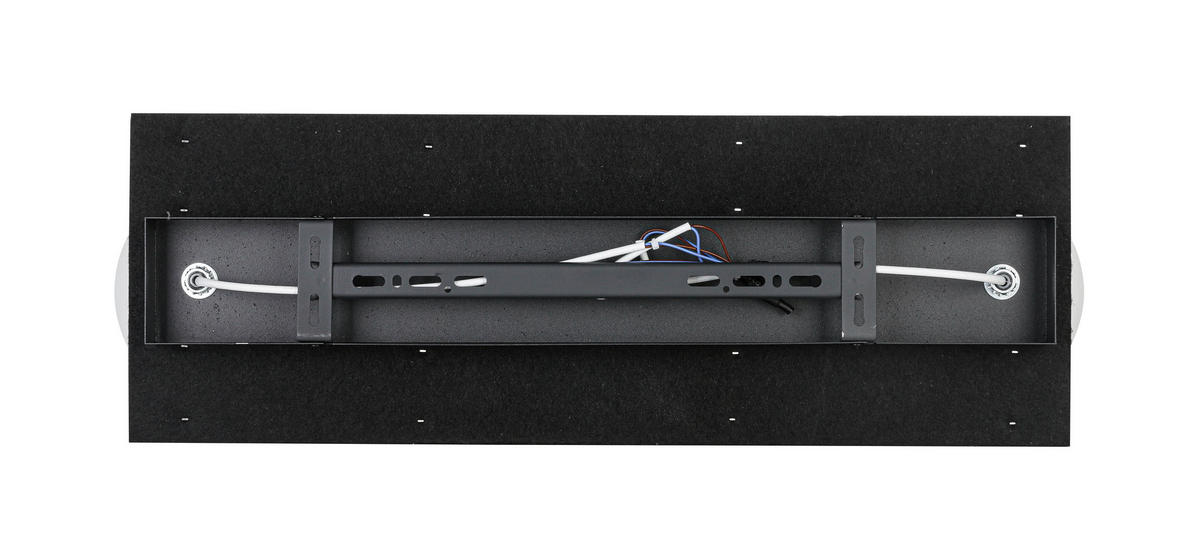 HÄNGELEUCHTE 60/18,5/35 cm   - Eichefarben/Schwarz, Trend, Glas/Holzwerkstoff (60/18,5/35cm) - Collet's Monde