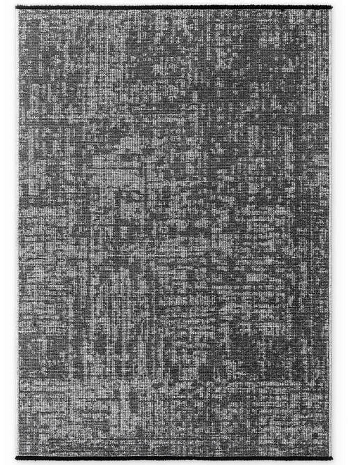 TEPPICH 160/230 cm Brilliance Grau, Silberfarben  - Silberfarben/Grau, Basics, Kunststoff/Textil (160/230cm) - Elle Decoration