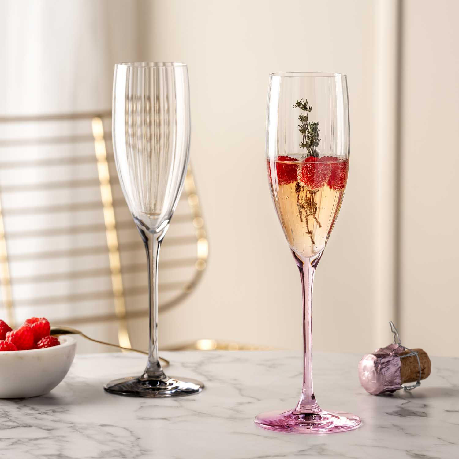 GLÄSERSET Poesia 6-teilig  - Grau, Trend, Glas (7,80/25,00/7,80cm) - Leonardo