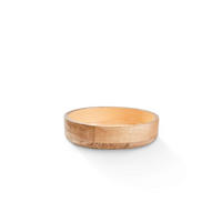 DEKOSCHALE - Aprikose/Mokka, Basics, Holz (22/6cm) - FYNCH-HATTON
