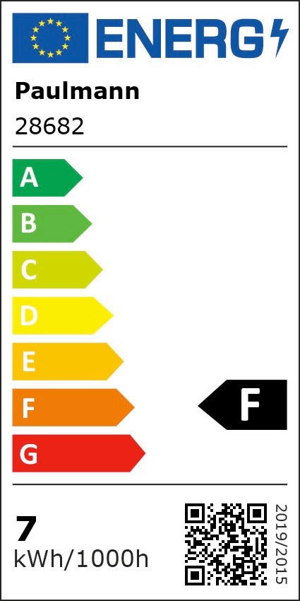 LED-LEUCHTMITTEL   E27 1x6,5W W 640 lm  - Klar/Schwarz, Basics, Glas (17,4cm) - Paulmann
